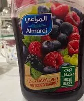 Mängden socker i Mixed berry juice