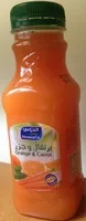 Mängden socker i orange & carrot juice