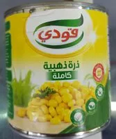 Mängden socker i ذرة ذهبية كاملة(قودي)