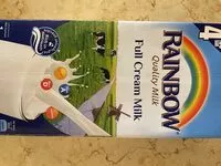 Mängden socker i Rainbow full cream milk