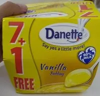 Mängden socker i Vanilla pudding