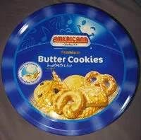Mängden socker i بتر كوكيز butter cookies