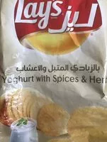Mängden socker i Potato chips yoghurt with spices & herbs