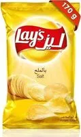 Mängden socker i Lays Chips (salt, 160 G)