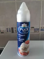 Mängden socker i Puck Whipped Cream
