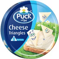Mängden socker i PUCK CHEESE TRIANGULAR PORTIONS