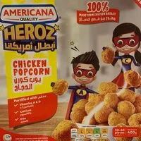 Mängden socker i HEROZ chicken popcorn