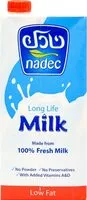 Mängden socker i Nadec Milk Low Fat -