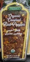 Mängden socker i Freshly's organic crushed red peppers jar -  31 grammes
