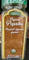 Mängden socker i Freshly's organic paprika spice jar - 48 grammes