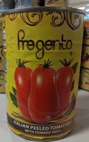 Mängden socker i fregento's Italian peeled tomatoes