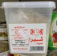 Mängden socker i حلاوة طحينية شعر ( شبرا)
