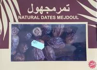 Mängden socker i Natural Dates Medjoul