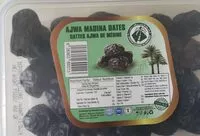 Mängden socker i Dattes Ajwa de Medine