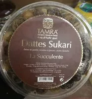 Mängden socker i Dattes Sukari La Succulente