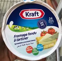 Mängden socker i Kraft fromage fondu à tartiner