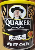 Mängden socker i Quaker Quick Cooking Oats Tin