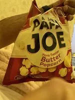 Mängden socker i Movie theater butter popcorn