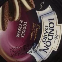 Mängden socker i Glace cookies et creme