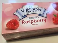 Mängden socker i Sorbets Raspberry