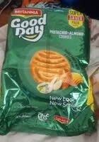 Mängden socker i Britannia Good day pistachio almond cookies