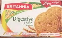 Mängden socker i Digestive light biscuits