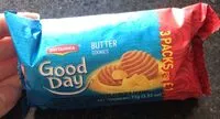Mängden socker i Good day butter cookies