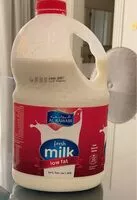 Mängden socker i Al Rawabi low fat milk