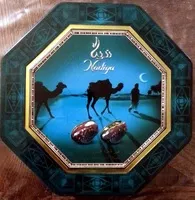 Mängden socker i Luxury dates with nuts