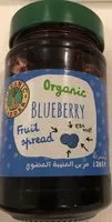 Mängden socker i Organic blueberry