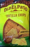 Mängden socker i Tortilla chips cheddar cheese & jalapeño