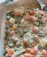Mängden socker i Macédoine de légumes