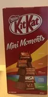 Mängden socker i Kit Kat Mini Moments 12PCS