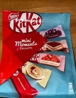 Mängden socker i Kit Kat mini Moments Desserts