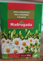 Mängden socker i Ervas Aromáticas para Chimarrão Chá Misto