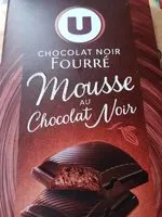 Mängden socker i Chocolat fourré mousse chocolat noir