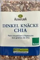 Mängden socker i Pain croustillant d’épeautre aux graines de chia