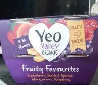 Mängden socker i Yeo valley organic