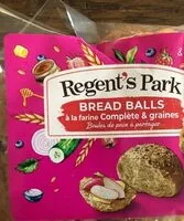 Mängden socker i Bread balls farine complète et graines