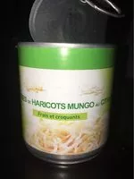 Mängden socker i Pousses de haricots mungo au citron