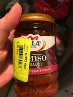 Mängden socker i Sacla italia