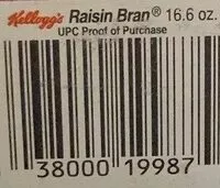 Mängden socker i Rasin bran
