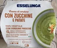 Mängden socker i Crema di verdure con zucchine e patate