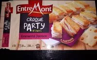 Mängden socker i Croque party Emmental Jambon
