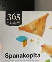 Mängden socker i Spanakopita