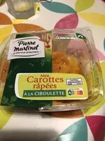 Mängden socker i Mes carottes râpées à la ciboulette