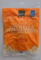 Mängden socker i Ripotella pizzajuusto