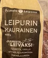 Mängden socker i Leipurin kaurainen leipä