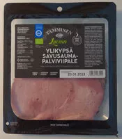 Mängden socker i Luomu ylikypsä savusaunapalviviipale