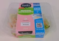 Mängden socker i Lounassalaatti seesami-katkarapu